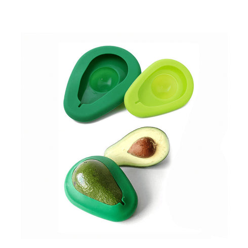 AussieSuperStore Homeware Supplies Avocado Silicone Food Save Reusable Fresh Keep Hugger Set of 2 Avocado Silicone Food Save Reusable Fresh Keep Hugger Storage Bag CBAVOHUGGER
